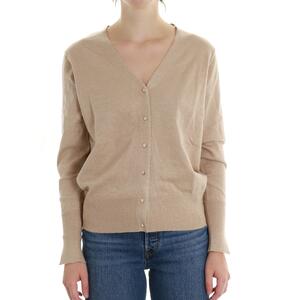 CARDIGAN LUREX BEIGE